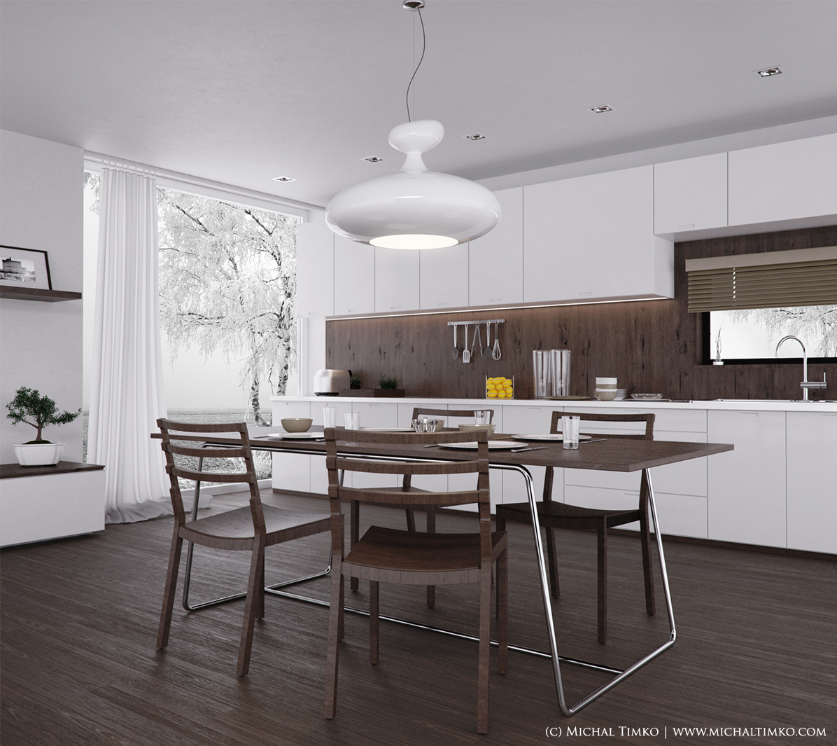 Modern luxury kitchen (catalogue style)